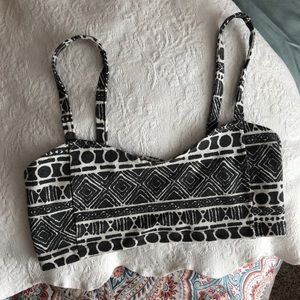 Brandy Melville caged bralette